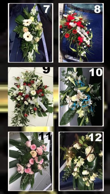 Bouquets capot 